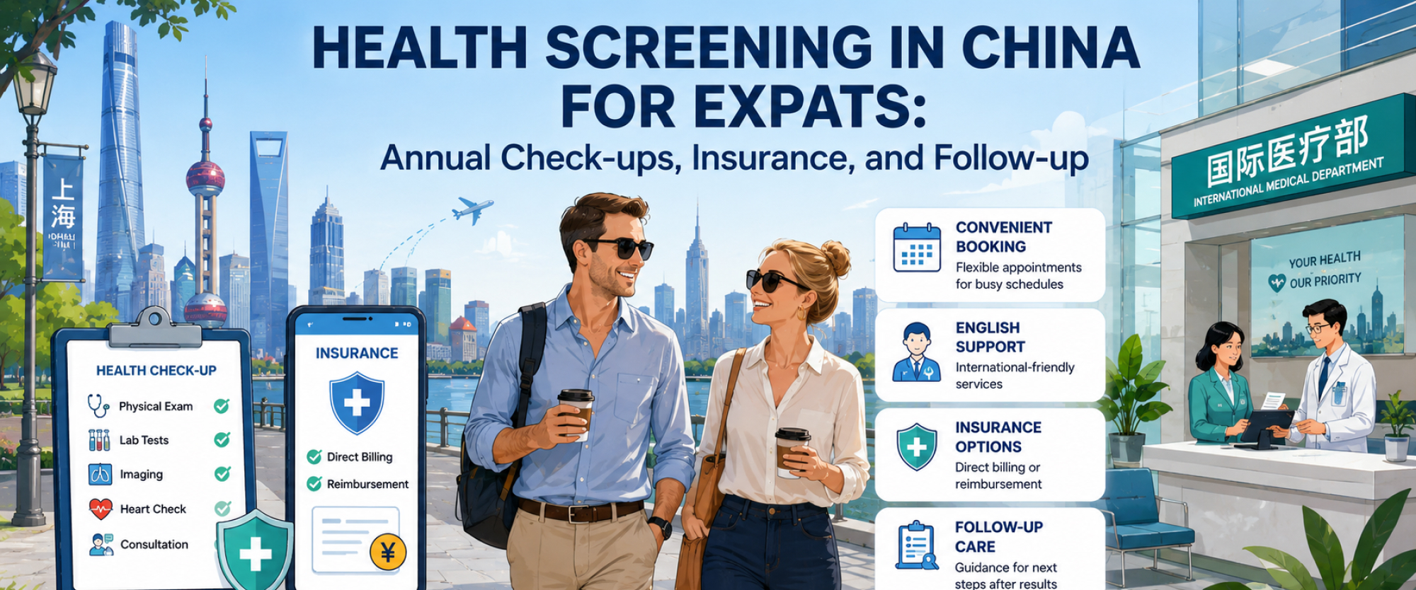 Health Screening in China for Expats: Annual Check-ups, Insurance, and Follow-up