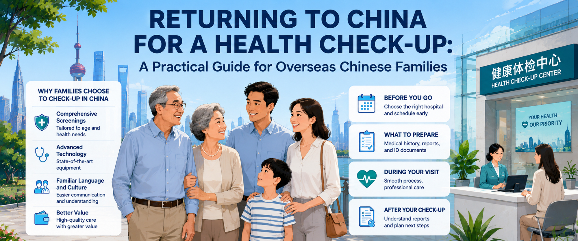 Returning to China for a Health Check-up: A Practical Guide for Overseas Chinese Families